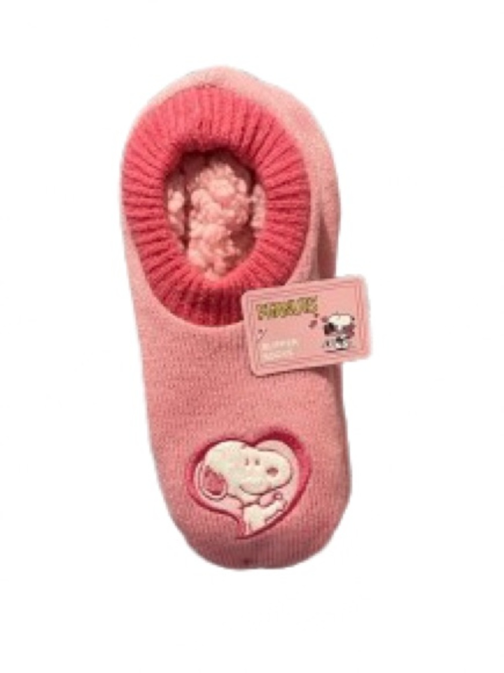 Peanuts Child’s Slipper Socks Sherpa Size Small Child-NWT